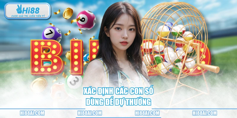 Xác định các con số dùng để dự thưởng